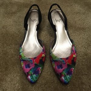 Impo floral kitten heels